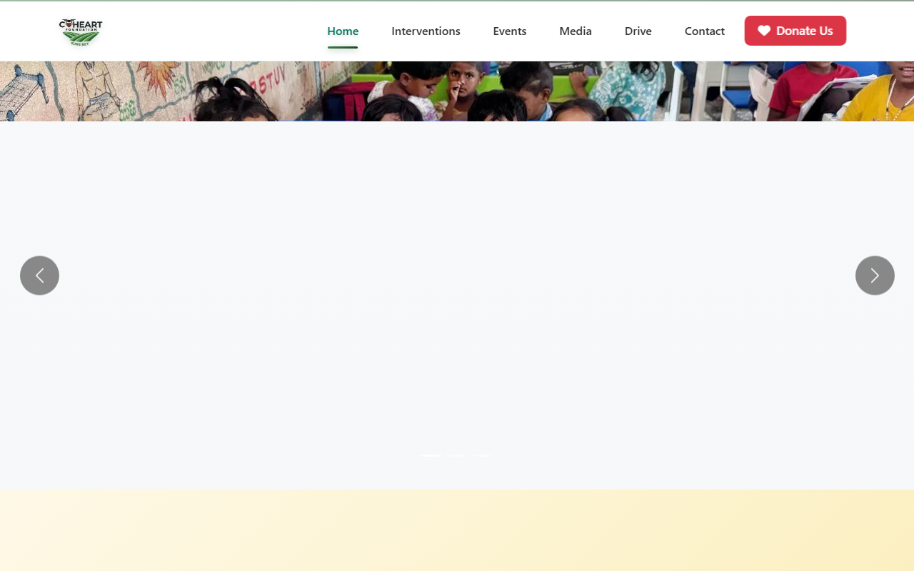 CoHeart Foundation website